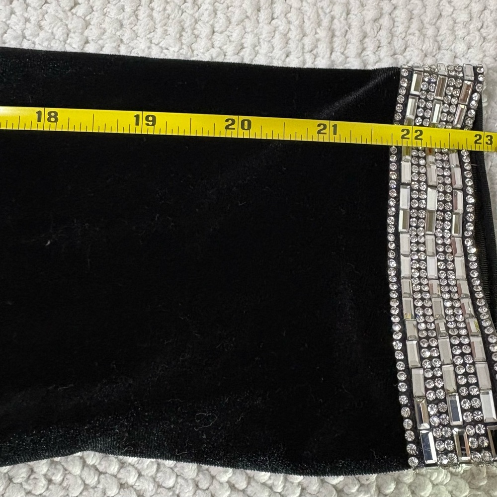 MSK Black Dress with Rhinestones - Picture 9 of 9